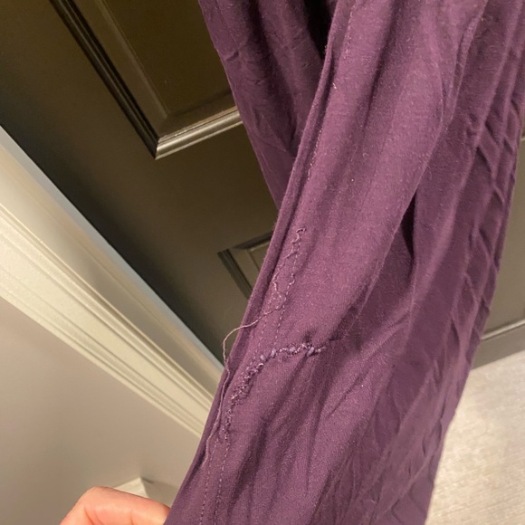 YLLW THE LABEL Estelle Dress, XS in Plum - Picture 7 of 8